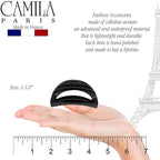 Camila Paris CP1564 French Hair Clip for Women With Thick, Long, Curly, or Wavy Hair - Girls Claw Jaw Clips, Durable Styling Big Clip, Strong Hold No Slip Grip, Made in France