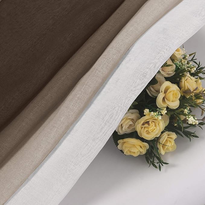 DWCN Ombre Sheer Curtains - Image 5
