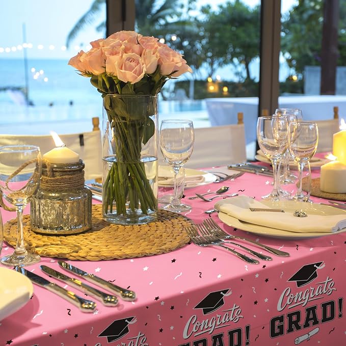 Graduation Tablecloths Graduation Party 2025 Table Decorations Waterproof - Image 5