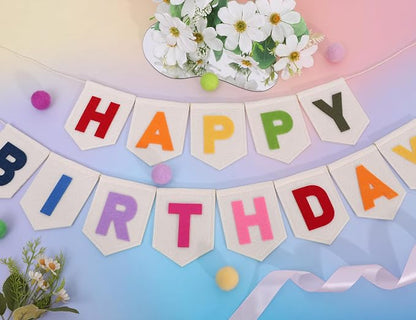 Colorful Happy Birthday Banner - Image 7