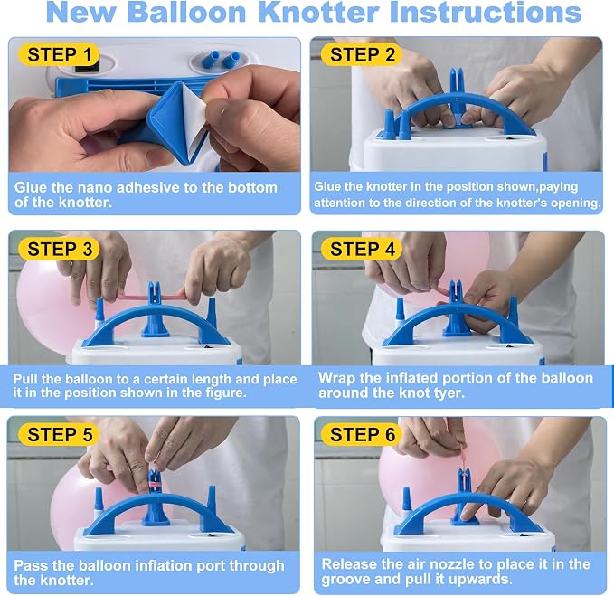 Electric Balloon Pump, Pump Electric, New Fast Balloon Tying Tool, Suitable - Image 5