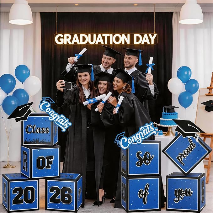2026 Graduation Decorations, So Proud of You and Class of 2026 Grad Balloon - Image 5