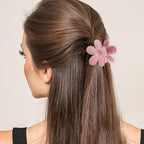 8PCS Hair Clips for Women, Flower Claw Clips for Thick Hair, Non-Slip Hair Accessories with Multi-Styles, Colorful Hair Claw Clips and Variety Pack, Ideal for Girls