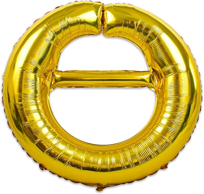 Theta - Greek Letter Balloon - Large 31" x 30" Gold Foil Balloon by SororityShop