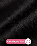 Youngsmile Injection Tape in Hair Extensions Human Hair, #1B Natural Black Invisible Tape in Injected Hair Extensions, 20pcs 50g, 22 Inch Injected Tape Ins Straight Extensiones De Cabello (#1B,22'')