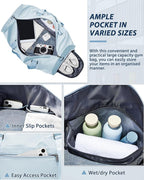Gym Bag Womens,Travel Duffel Carry on Bag Sport Tote Bag Weekend Overnight Bag