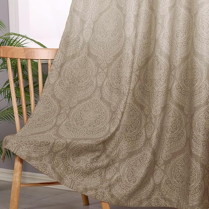 DWCN Ombre Blackout Curtains - Image 3