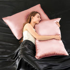 INFIIXSO Mulberry Silk Pillowcase for Hair and Skin, Silk Pillow Cases King Size with Hidden Zipper 20x40 Inches, Extraordinary Smooth and Soft Cooling Pillow Cases for Hot Sleepers(Coral, 1 Pack)