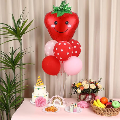 4 Sets Strawberry Party Balloons Stand Kit - Image 4