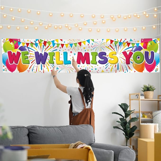 We Will Miss You Banner - Image 5