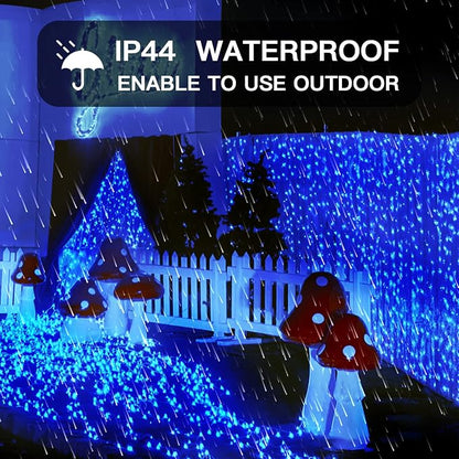 Curtain Lights for Bedroom, 200 Led Hanging String Lights Outdoor Waterproof - Image 5