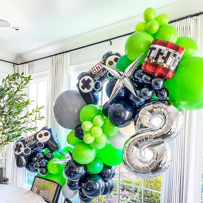Voircoloria 90pcs Green Balloons Garland Arch Kit, 18 12 10 5 Inch | - Image 5