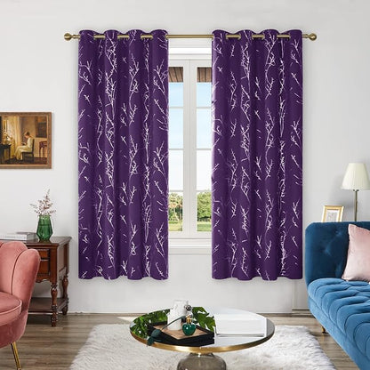 Deconovo Living Room Curtains 72 Inches Long, Thermal Insulated, Room Darkening by Unknown