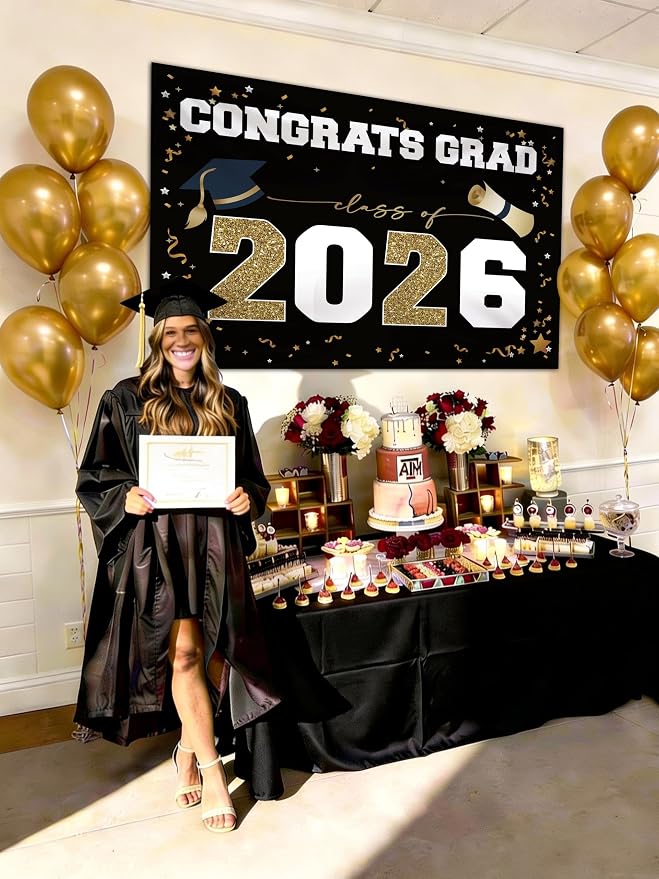 Class of 2026 Graduation Banner 47x67" - Image 8