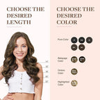 GOO GOO Clip in Hair Extensions Real Human Hair, Remy Human Hair Extensions Clip ins for Women, Natural Human Hair, 16inch 110g 7Pcs, 2C/4E/6C Brown Sugar Swirl Highlights