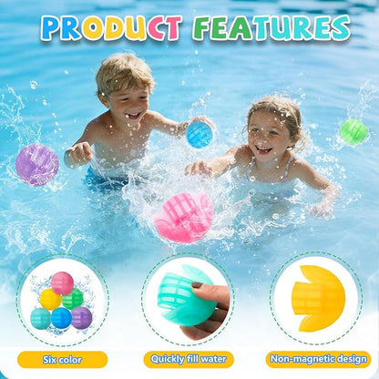 12 Pack Reusable Water Balloons - Image 2