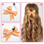 60Pcs Double Prong Pin Curl Clips, Gingbiss 1.8" Duck Billed Hair Clips for Styling Sectioning, alligator hair clips with Storge Box for Makeup, Hair Salon, Barber, DIY