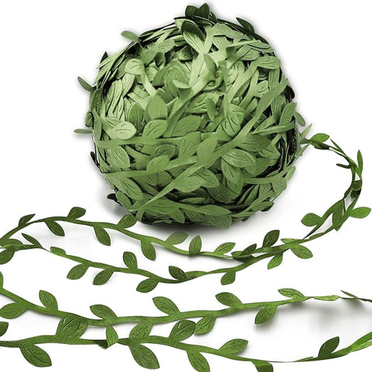269 Ft Leaf Ribbon, Artificial Vines Leaf String Balloon Ribbon Trim | Ideal by HecatyDecorateYourHome