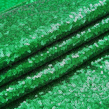 7ft x 7ft Green Sequin Backdrop Curtain Party Backdrop Curtain | Background - Image 5