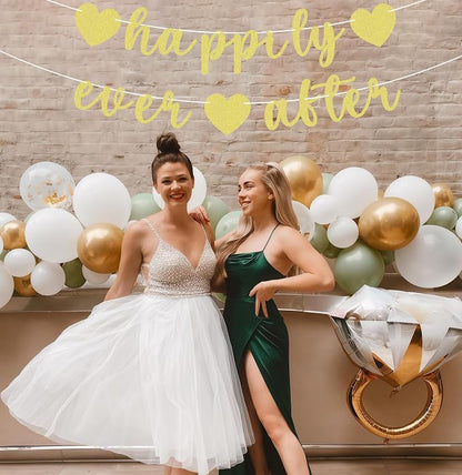 Pre-Strung Happily Ever After Banner - Image 5