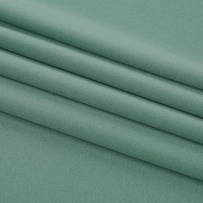 10 ft x 50 ft Sage Green Backdrop Curtains - Image 4