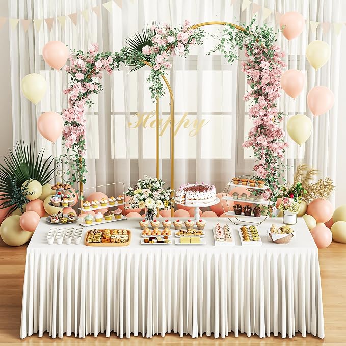 Metal Arch Backdrop Stand 2 Set, Baby Shower, Party Decor - Image 6