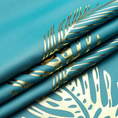Teal Blackout Curtains 96 Inches Long, Grommet Curtains - Image 8