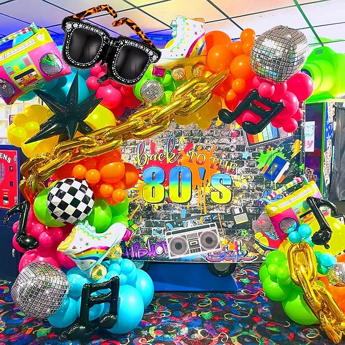 90s 80s Disco Theme Party Decorations - Image 3