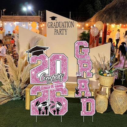 Graduation Yard Sign Class of 2026 Decorations - Image 6