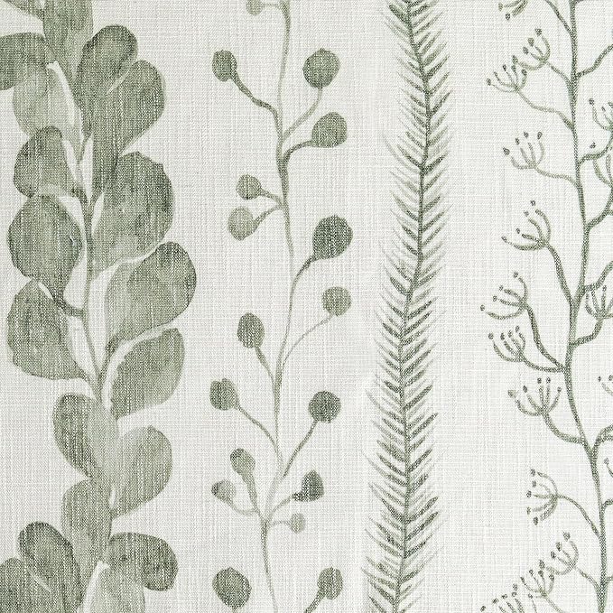 Sage Green Curtains 63 Inches Long Boho Curtains - Image 8
