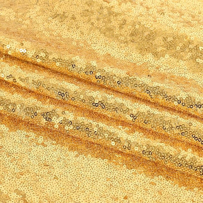Gold Sequin Backdrop Curtains 2 Panels 2FTx8FT Glitter Gold Photo Backdrop | - Image 7