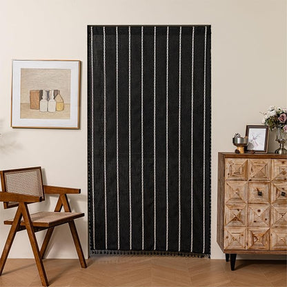Sutuo Home Door Curtains for Doorway, Bohemian Semi Blackout Curtains Privacy by SutuoHome