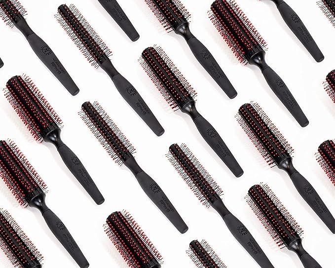 Cricket Static Free RPM 12XL Row Round Hair Brush - Effortless Curling, Blow-Drying, and Styling, Ideal for Adding Volume and Creating Smooth Finishes, All Hair Types