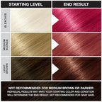 Punky Poppy Red Semi Permanent Hair Color - Vegan & Cruelty-Free Conditioning Red Hair Dye, Lasts Up to 35 Washes, 3.5 fl oz