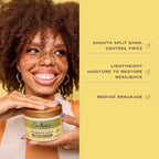 SheaMoisture Jamaican Black Castor Oil, Strengthen & Restore Leave-In Conditioner, 11.5 fl oz (340 ml)
