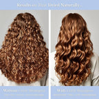 Curly Shampoo – Sulfate-Free 2-in-1 Cleansing Conditioner for Curly Hair – Keratin-Infused, Hydrating, Frizz-Reducing, Color-Safe, Lightweight for Coily, Wavy & Textured Hair – 33.8 oz