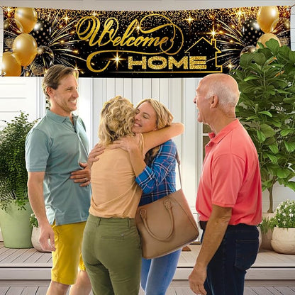 Welcome Home Banner 6 x 1.3ft - Image 3