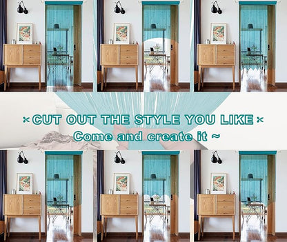 YIIBAII Door String Curtains Fringe Door Curtains - Image 6