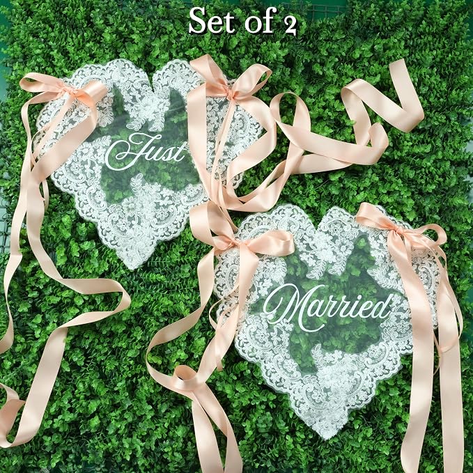 Personalized Wedding Chair Signs - Image 7
