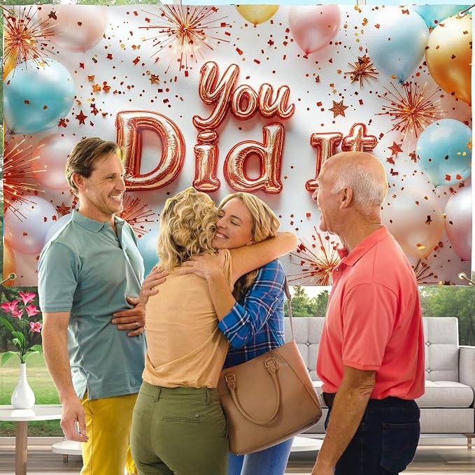 You Did It Banner- Congratulations Banner - Image 4