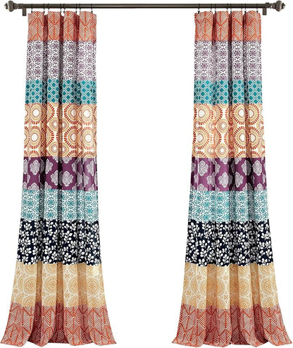 Lush Decor Bohemian Stripe Window Curtain Panels - Image 8