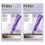 L’Oreal Paris Feria Hyper Platinum Hair Bleach, Lifts Up To 8 Levels, Includes Anti Brass Purple Conditioner, Hyper Platinum Blonde Hair Dye Kit, Pack of 2