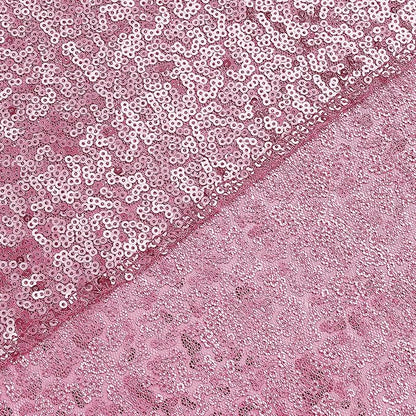 Sugargirl Pink Sequin Backdrop Curtain 4 Panels 2FTx8FT Glitter Pink Background - Image 9