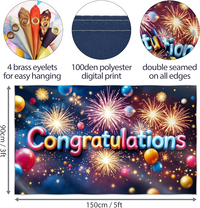 Congratulations Banner for Prom - Image 2