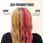 Overtone Semi Permanent Hair Color Conditioner, Desert Rose, 8 oz, Nourishing, Damage-Free, Color Depositing Mask for All Hair Types with Shea Butter & Coconut Oil, Vegan & Cruelty-Free