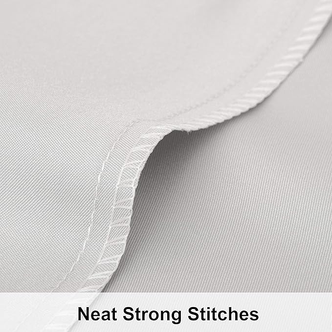 NTBAY 12 Pack Satin King Pillowcases for Hair and Skin, Luxurious and Silky Pillow Cases with Envelope Closure, 20 x 36 Inches, Silver Grey
