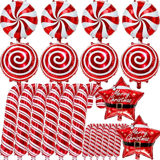 Christmas Balloons Decorations Set by Unknown