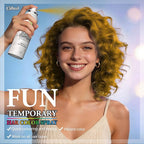 Temporary Hair Color Spray | 150ml Instant Golden Hair Spray for Adults & Kids | Washable & Non-Sticky, Gentle Formula, Gold | Halloween, Cosplay, Costume Party, Festivals