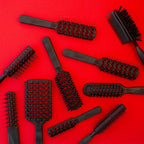 Cricket Static Free Mini Fast Flo Vent Hair Brush - Curling, Blow Drying, Detangling and Styling Wet or Dry Hair, Ideal for Travel, 1.5", Suitable for All Hair Types