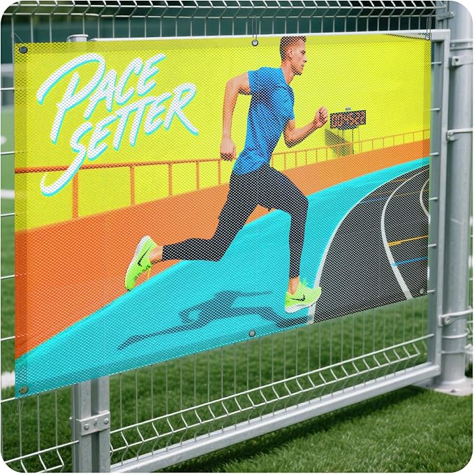 Custom Mesh Banner and Signs Customize Outdoor, Personalized Mesh Banners - Image 6